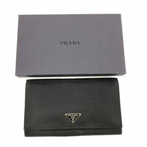 PRADA Long Wallet with Box-B253